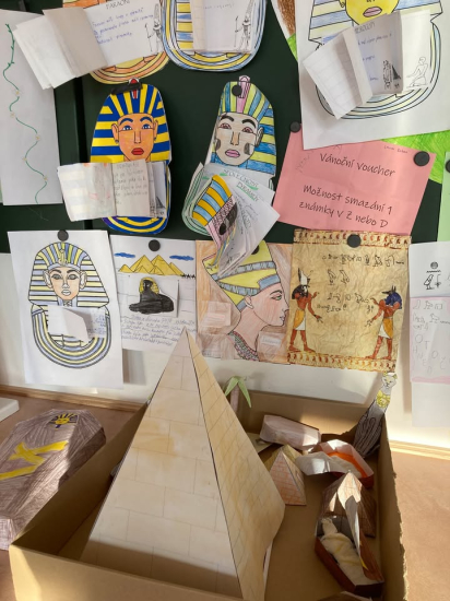 Žáci 6. ročníku úspěšně uzavřeli své putování starověkým Egyptem formou…
