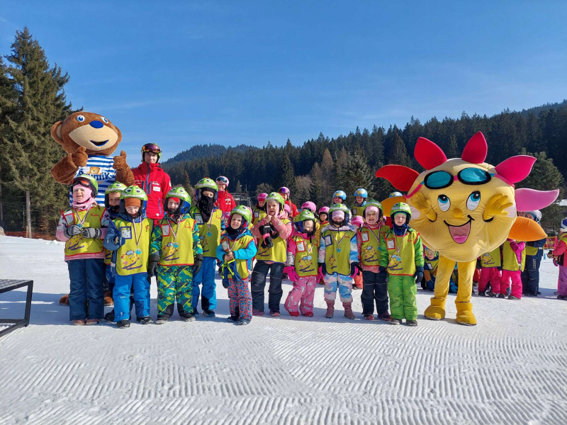 Lyžujeme se Sluníčkem