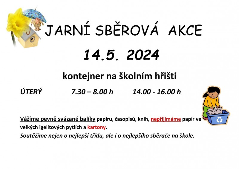 Jarní sběrová akce